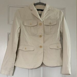 Ralph Lauren Cream Women's Blazer